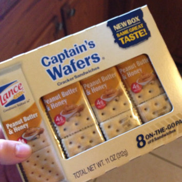 Photo of Lance Captain's Wafers Peanut Butter & Honey Crackers - 8 CT uploaded by Ashley L.