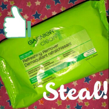 Photo of Garnier SkinActive Clean+ Refreshing Remover Cleansing Towelettes uploaded by Adele D.