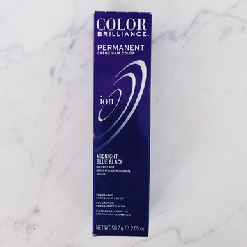 Photo of Ion color Brilliance Master Colorist Series Permanent Creme Hair Color Midnight Blue Black uploaded by Victoria J.