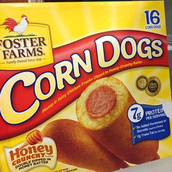 Photo of Foster Farms Chicken Franks Dipped In Honey Batter Corn Dogs, 16ct uploaded by Reylynna N.