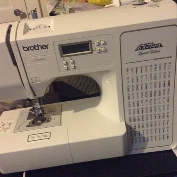 Photo of Brother Computerized 100-Stitch Project Runway Sewing Machine, CE1100PRW uploaded by Rebekah W.