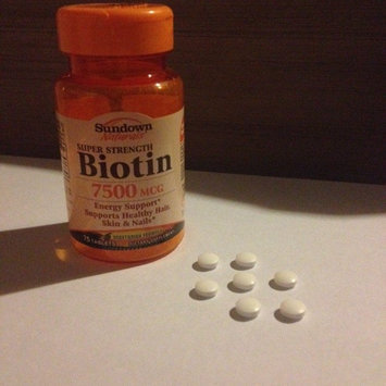 Photo of Sundown Naturals Super Strength Biotin Tablets - 75 CT uploaded by Alissa S.