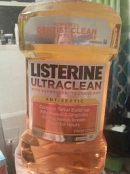Photo of LISTERINE Ultra Clean Mouthwash, Fresh Citrus, 1 lt uploaded by Angie H.