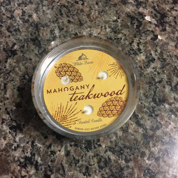 Photo of Bath & Body Works 2014 MAHOGANY TEAKWOOD 3 Wick Scented Candle 14.5 oz./411 g uploaded by Lauren P.