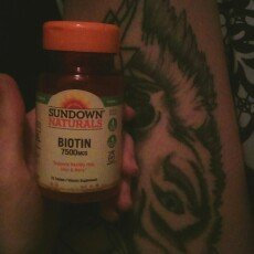 Photo of Sundown Naturals Super Strength Biotin Tablets - 75 CT uploaded by Jessica N.