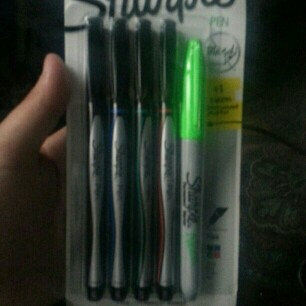 Photo of Sharpie Fashion Assortment Fine Tip Marker Pen (5ct) uploaded by Bianca O.