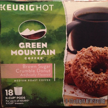 Photo of Green Mountain Coffee Brown Sugar Crumble Donut Medium Roast Coffee K-Cups 18 ct uploaded by Carol B.