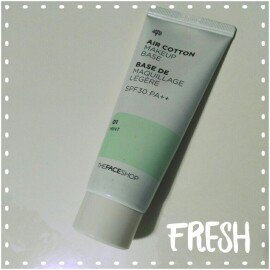 Photo of The Face Shop Air Cotton Make Up Base SPF30 PA++ uploaded by M B.