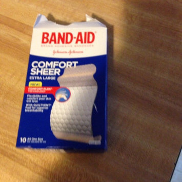 Photo of Band-Aid Adhesive Bandages Sheer Strips Extra Large - 10 CT uploaded by Deana C.