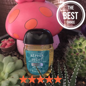 Photo of Bath & Body Works PocketBac Stress Relief Eucalyptus Spearmint Anti-Bacterial Hand Gel uploaded by Angelica S.