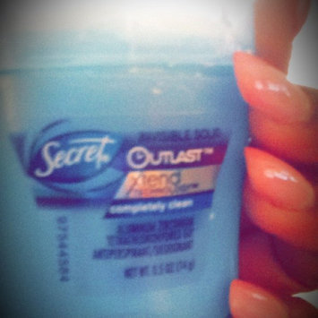 Photo of Secret Outlast Xtend Invisible Solid Completely Clean Antiperspirant/Deodorant uploaded by Thessalonian H.