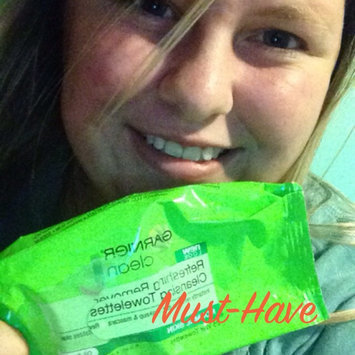 Photo of Garnier SkinActive Clean+ Refreshing Remover Cleansing Towelettes uploaded by Myranda P.