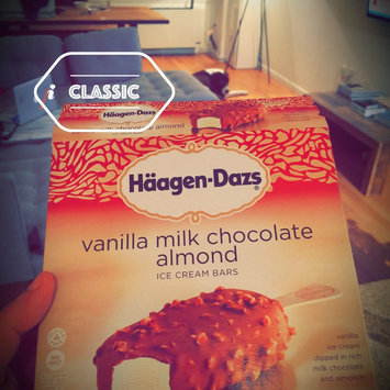 Photo of Haagen-Dazs Vanilla Milk Chocolate Almond Ice Cream Bar uploaded by Aydin A.