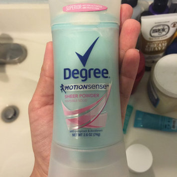 Photo of Degree Sheer Powder Motionsense® Antiperspirant Deodorant Stick uploaded by Shanna M.