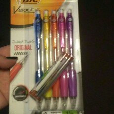 Photo of BIC Pencils Mechanical Pencil, Refillable, Rubbergrip, .7mm, Assorted uploaded by Kristy S.