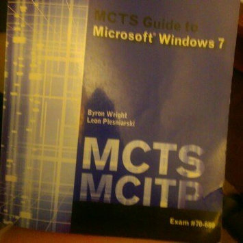 Photo of MCTS Guide to Microsoft Windows 7 (Exam # 70-680) (Test Preparation) uploaded by Desiree A.