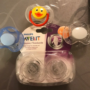 Photo of Avent Orthodontic Translucent Silicone Pacifier uploaded by Georgia G.