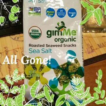 Photo of gimMe Gluten Free Organic Roasted Seaweed Snacks Sea Salt uploaded by Ebony G.