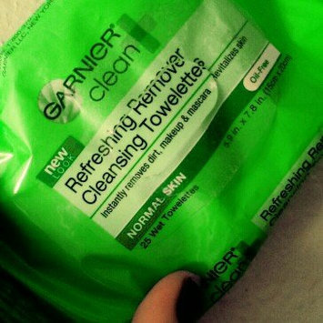Photo of Garnier SkinActive Clean+ Refreshing Remover Cleansing Towelettes uploaded by Brittany R.