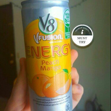 Photo of V8® V-Fusion + Energy Peach Mango Flavored Vegetable & Fruit Juice uploaded by Anna H.