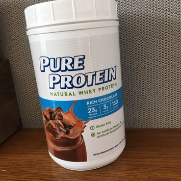 Photo of PURE PROTEIN® 100% Whey Protein Shake Powder Rich Chocolate uploaded by Caroline B.