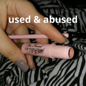 Photo of Too Faced Lip Injection Color Bomb! Moisture Plumping Lip Tint uploaded by Sara D.