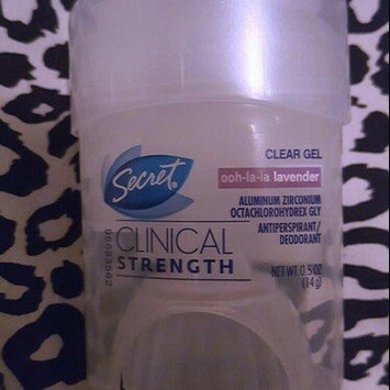 Photo of Secret Clinical Strength Invisible Solid Women's Antiperspirant & Deodorant Ooh-La-La Lavender uploaded by Tabathia G.