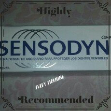 Photo of Sensodyne Toothpaste for Sensitive Teeth with Fluoride uploaded by Luis P.