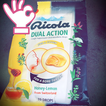 Photo of Ricola Dual Action Honey-Lemon Drops 19 ct Bag uploaded by Katie D.
