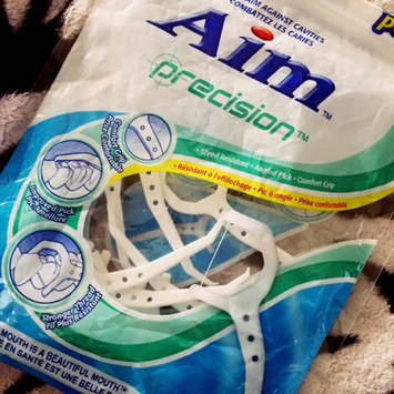 Photo of Aim Toothpaste Aim 50 ct Floss Picks Nylon Thread (Pack of 12) uploaded by Karolyn M.