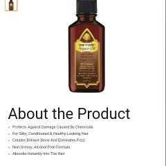 Photo of Josie Maran Argan Oil Hair Serum uploaded by Raeleen S.