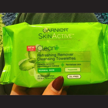 Photo of Garnier SkinActive Clean+ Refreshing Remover Cleansing Towelettes uploaded by Natasha G.