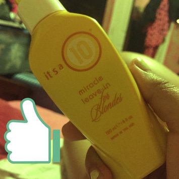 Photo of It's a 10 Blonde Miracle Leave in Treatment uploaded by Andrea K.