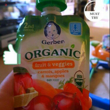 Photo of Gerber® Organic 2nd Foods® Baby Food | Carrots Apples & Mangoes uploaded by Barbara M.