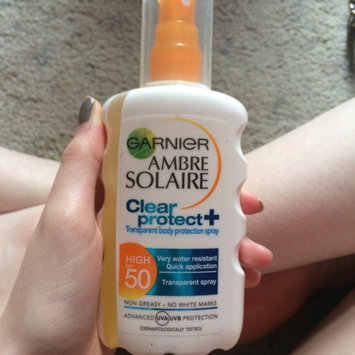 Photo of Garnier Ambre Solaire SPF 20 Clear Protect+ Transparent Body Protection Spray uploaded by Victoria S.