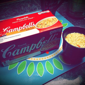 Photo of Campbell's® Fresh-Brewed Soup Homestyle Chicken Broth & Noodle Soup Mix Coffee Podss uploaded by Farrah W.