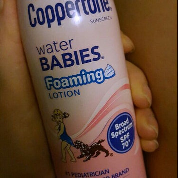 Photo of Coppertone Sunscreen Water Babies Foaming Lotion SPF 70 uploaded by Ashley T.