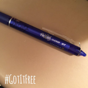 Photo of Pilot FriXion Clicker Erasable Gel Pen, Blue Ink uploaded by Wendy C.