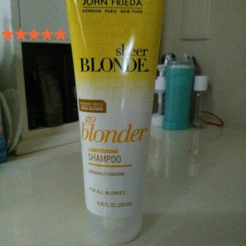 Photo of John Frieda® Sheer Blonde Go Blonder Lightening Shampoo uploaded by Justine M.