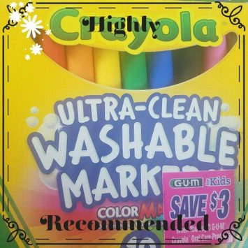 Photo of Crayola 10 Ct Ultraclean Broadline Classic uploaded by Elaina R.
