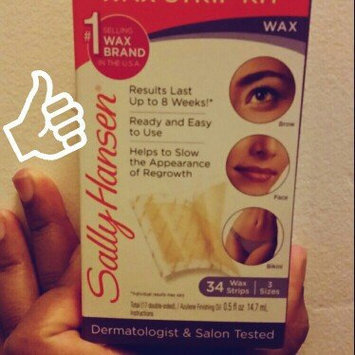 Photo of Sally Hansen® Hair Remover Wax Strip Kit for Face uploaded by Kinaisha E.