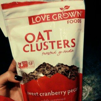 Photo of Love Grown Foods - Oat Clusters Toasted Granola Sweet Cranberry Pecan - 12 oz. uploaded by Katie P.