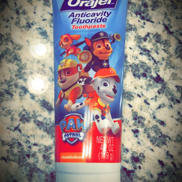 Photo of Orajel Bubble Guppies Anticavity Fluoride Toothpaste, 2+ Years, Fin-tastic Fruit, 4.2 oz uploaded by Kimberly K.