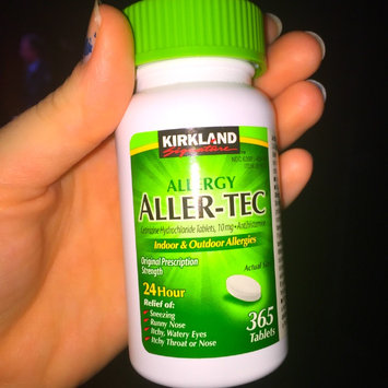 Photo of Kirkland Signature Aller-Tec Cetirizine Hydrochloride Tablets, 10 mg, 365 Count uploaded by Kimberly S.