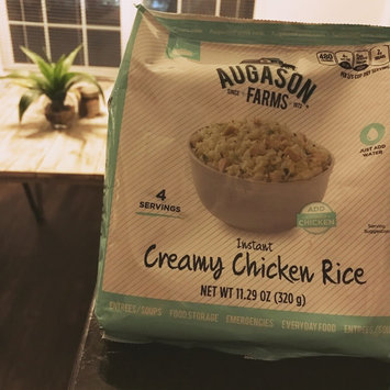 Photo of Augason Farms Instant Creamy Chicken Rice, 11.29 oz uploaded by Tanya J.
