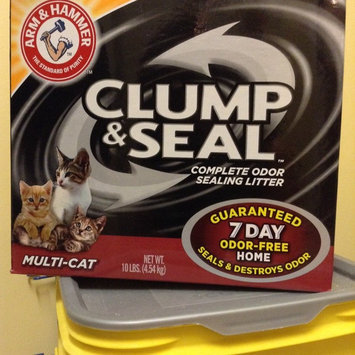 Photo of ARM & HAMMER™ Clump & Seal Complete Odor Sealing Clumping Litter Multi-Cat uploaded by Laurin Rae P.