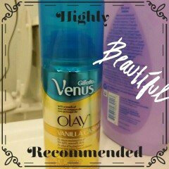 Photo of Gillette Venus® with a touch of Olay® Vanilla Cashmere™ Shave Gel uploaded by Amber G.