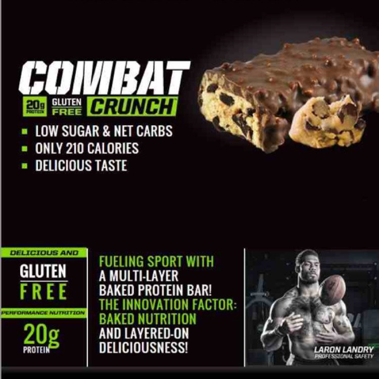 Muscle Pharm Combat Crunch Chocolate Chip Cookie Dough