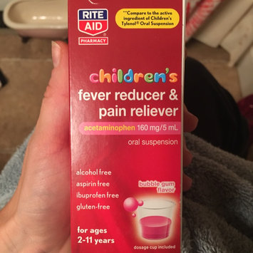 Photo of Rite Aid Brand Rite Aid Acetaminophen, Children's, Non Aspirin, Oral Suspension Liquid, Grape Flavor, 4 oz uploaded by Molly G.