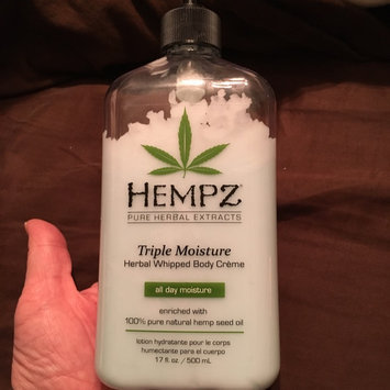 Photo of Hempz Triple Moisture Herbal Whipped Body Crème, 17 Fluid Ounce uploaded by Sara B.